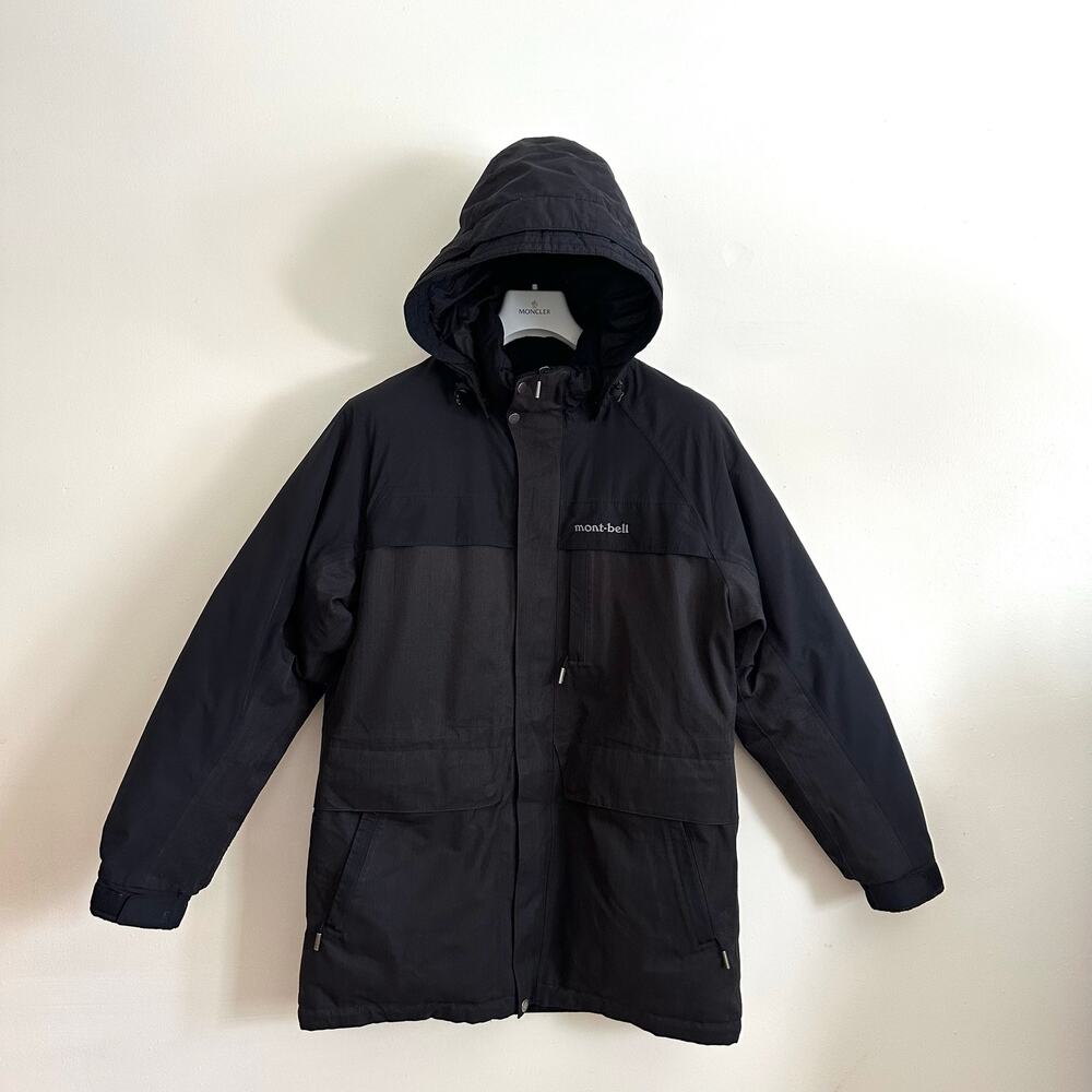 Vintage Mont-Bell GORE-TEX Mountain Parka - Black/Grey - Men’s Size 100 (Large)